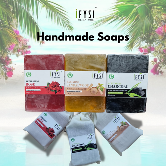 IFYSI Luxury Handmade Soaps (Pack of 3)