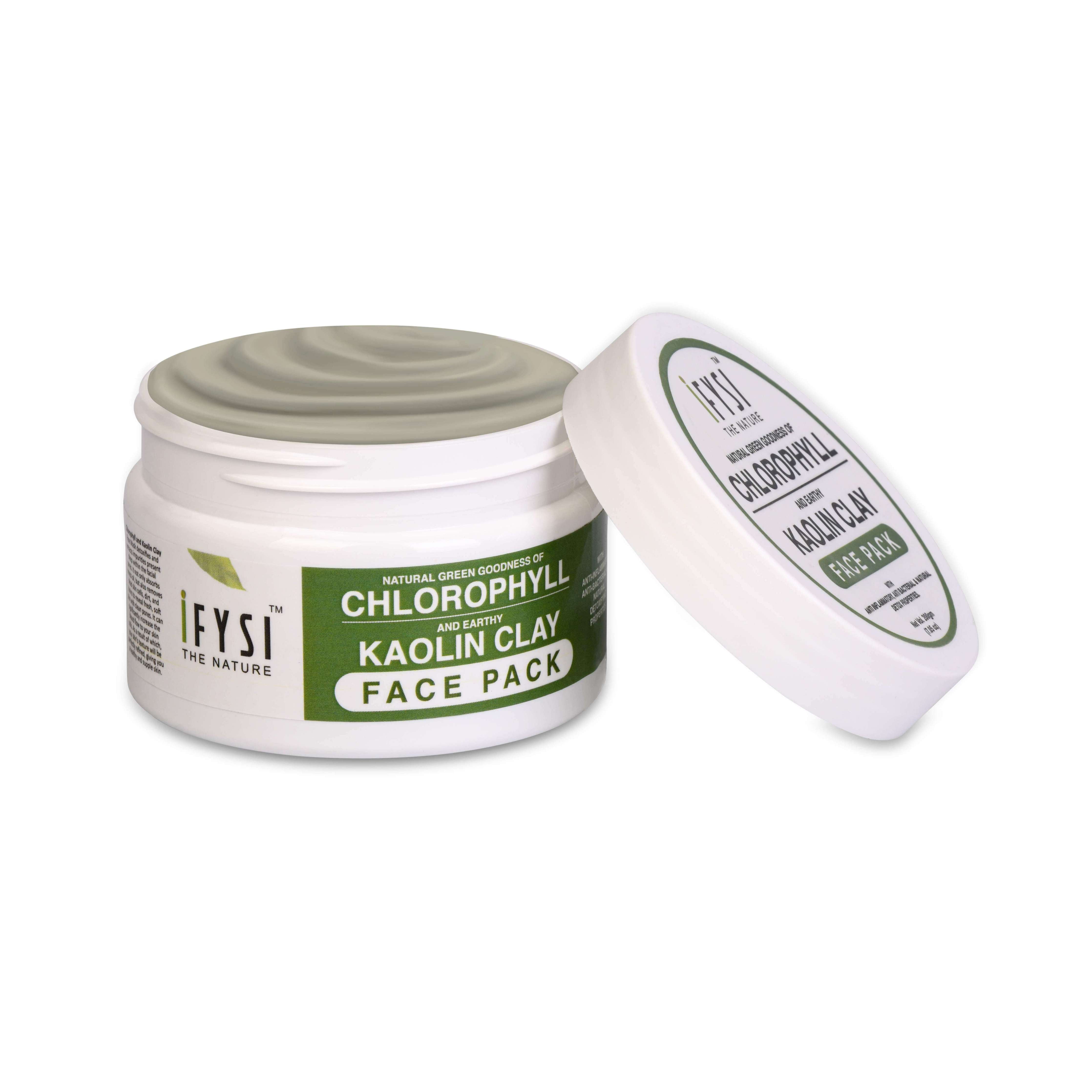 IFYSI Chlorophyll and Earthy Kaolin Clay Face Pack 200g