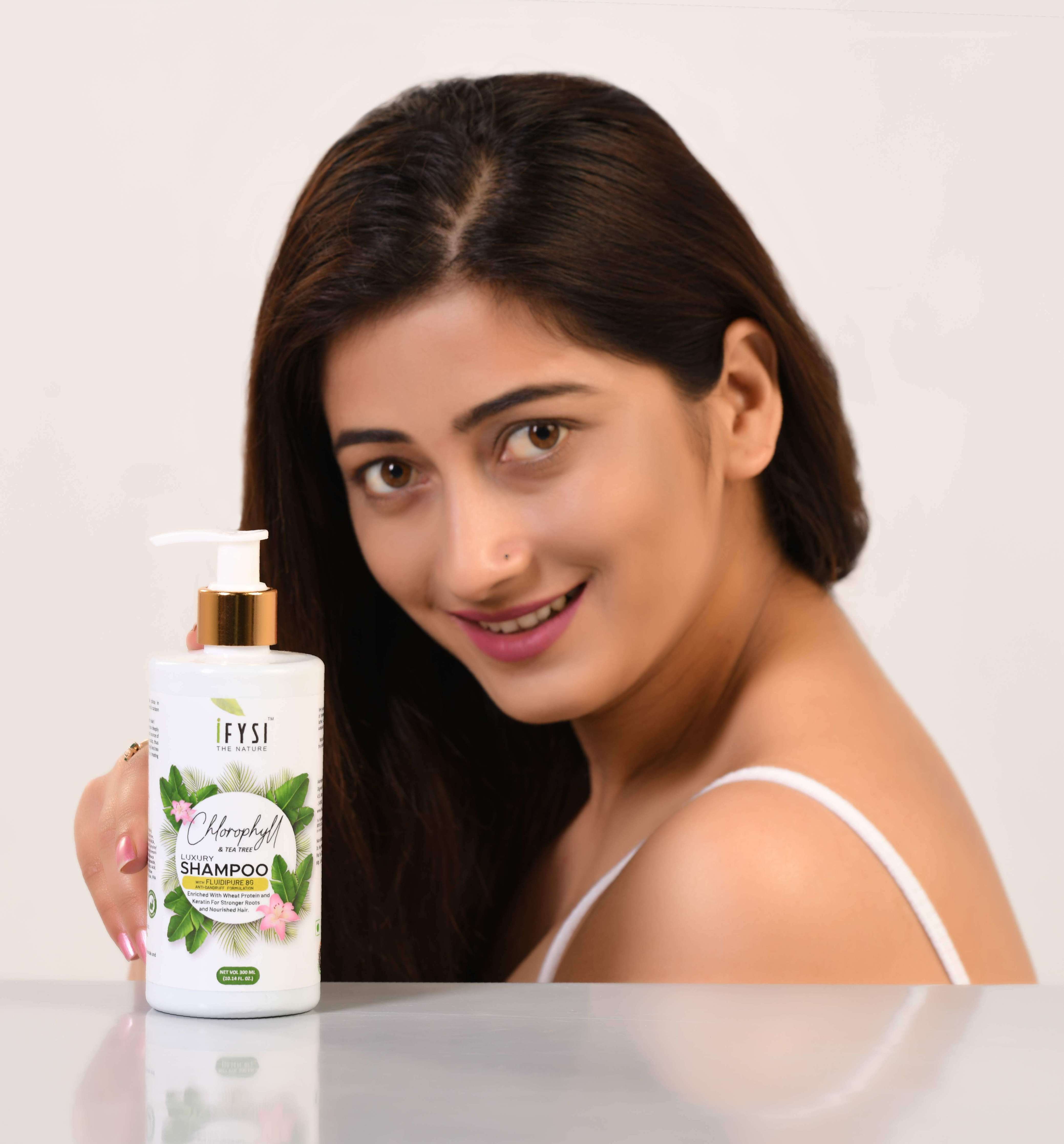 IFYSI Luxury Chlorophyll Shampoo with Tea Tree 300ml