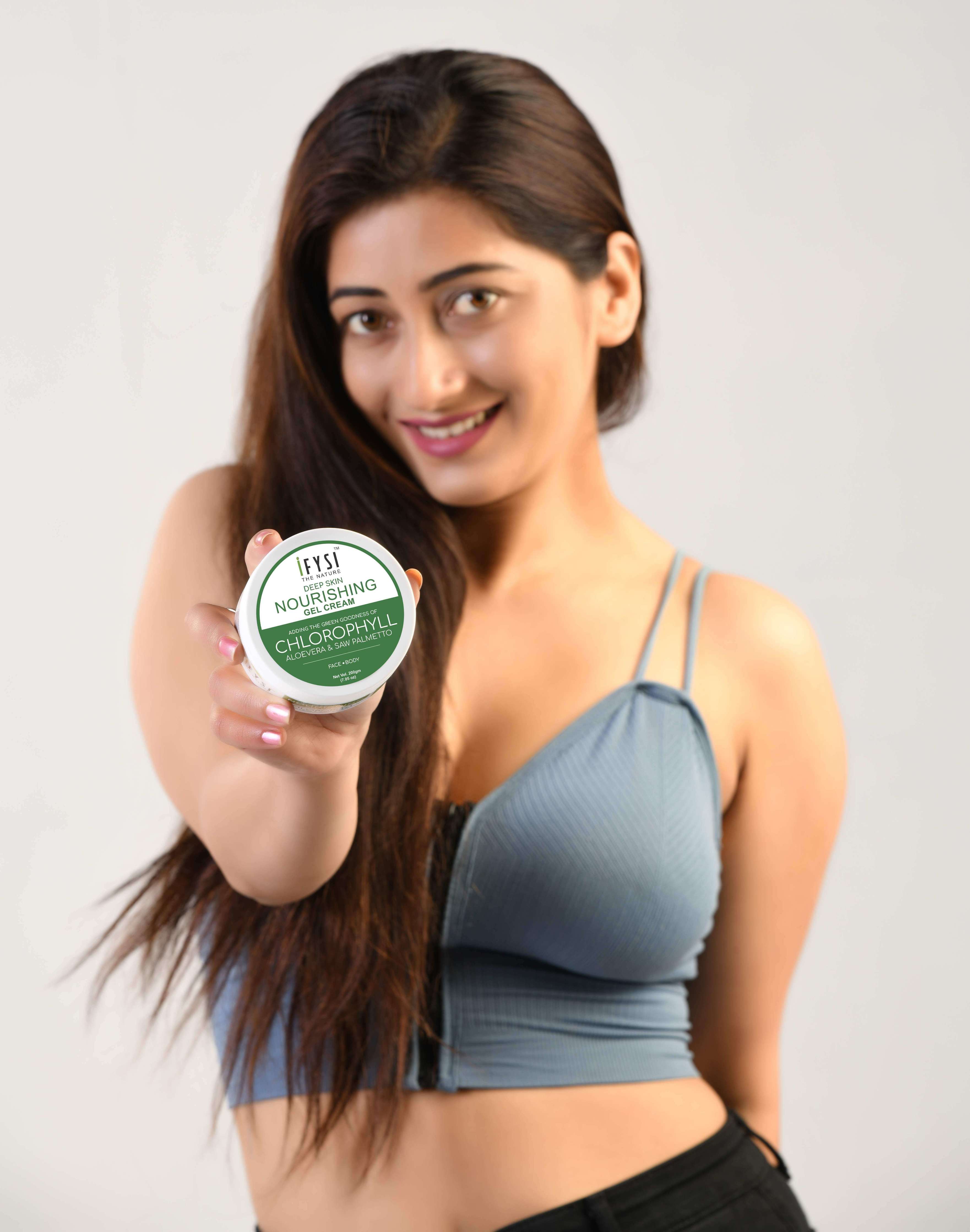 IFYSI Chlorophyll Deep Skin Nourishing Gel Cream 200g