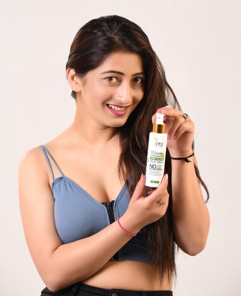 IFYSI Premium Chlorophyll Skin Detox Facewash (100 ml) - Ifysi